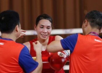 Nữ võ sĩ người dân tộc Tày Hà Thị Linh giành vé tham dự Olympic Paris- Ảnh 1.