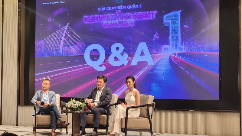 Công bố Giải chạy đêm District 1 Midnight Run 2024