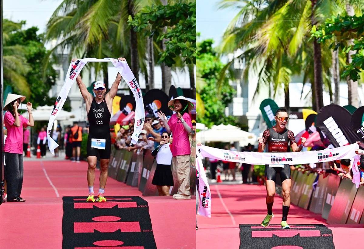 Kỷ lục mới được thiết lập từ hai nhà vô địch mới tại giải BIM Group Ironman 70.3 Phú Quốc 2024