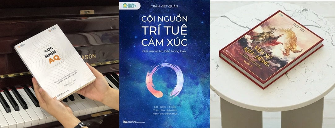 Tác giả Trần Việt Quân ra mắt 3 cuốn sách về những tri thức tinh túy