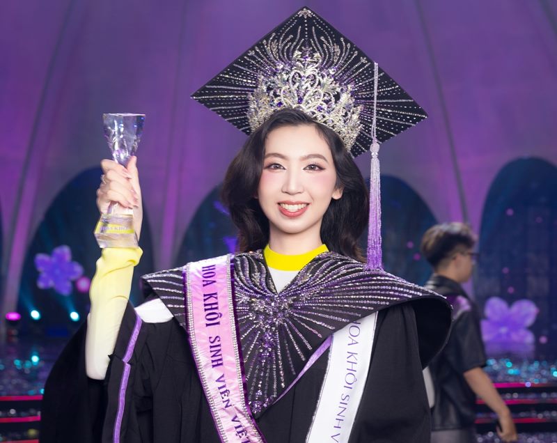 Vương miện Hoa khôi Sinh viên Việt Nam 2024 thuộc về nữ sinh Đại học Y Hà Nội