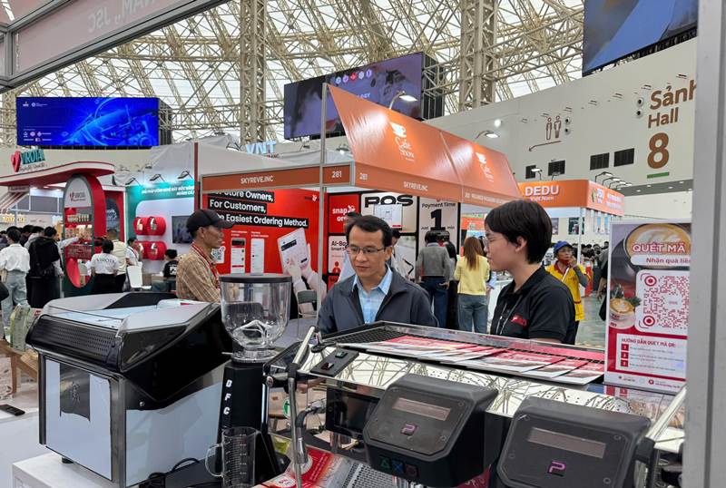 Tràn ngập hương thơm cà phê và trà tại Triển lãm Quốc tế Cafe Show & Tea Show Hanoi 2025