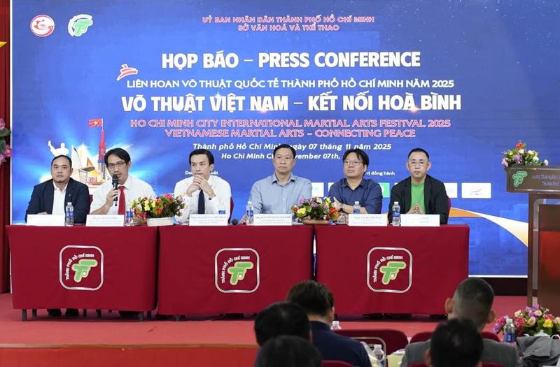 Liên hoan Võ thuật quốc tế TP HCM 2025 – Võ thuật Việt Nam – Kết nối hòa bình