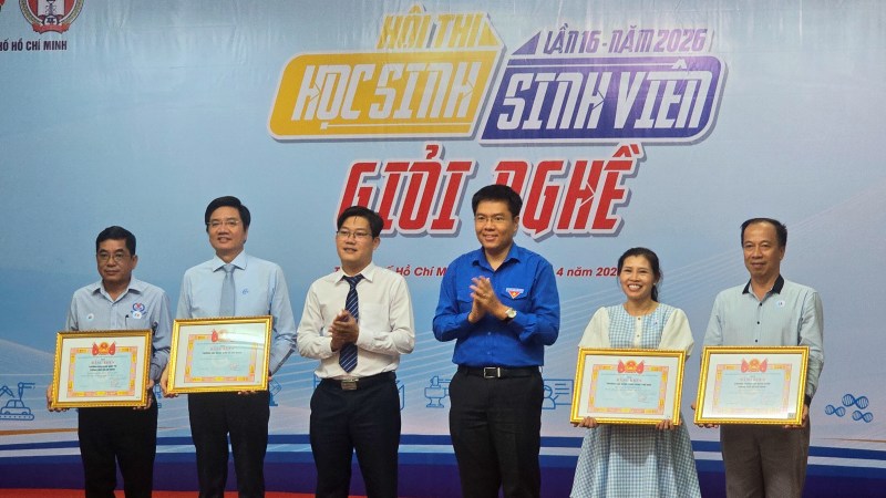 Khép lại Hội thi giỏi nghề 2026: Sân chơi trí tuệ của hơn 700 học sinh, sinh viên