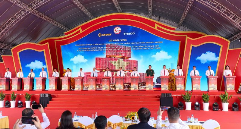 Khởi công siêu dự án 30.000 tỷ tại Thủ Thiêm: TP.HCM bước vào kỷ nguyên “trung tâm hành chính tập trung”